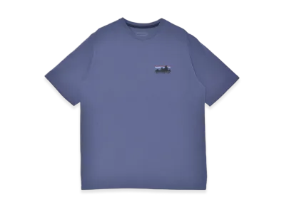 Patagonia '73 Skyline Organic T-Shirt "Current Blue"