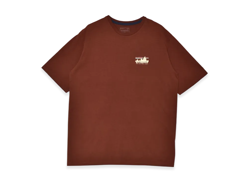Patagonia '73 Skyline Organic T-Shirt "Dried Vanilla"