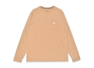 Patagonia Long-Sleeved Shop Sticker Pocket Responsibili T-Shirt "Talon Gold"