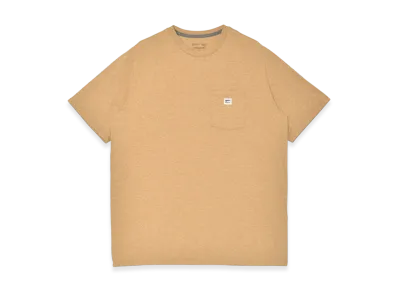 Patagonia Shop Sticker Pocket Responsibili T-Shirt "Talon Gold"