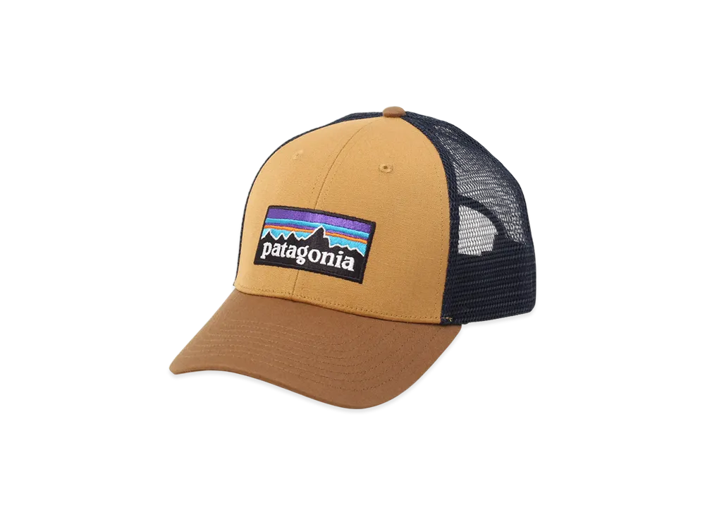 Patagonia P-6 Logo LoPro Trucker Hat "Talon Gold"