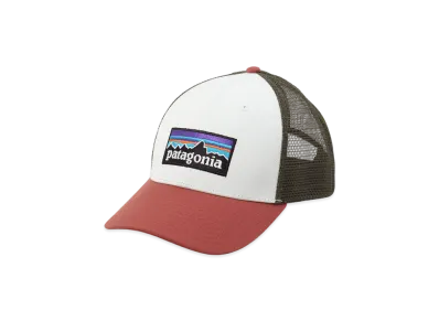 Patagonia P-6 Logo LoPro Trucker Hat "Birch White"