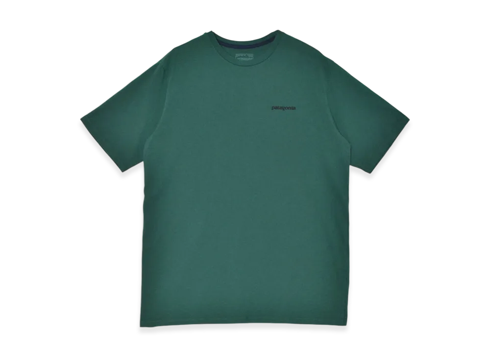 Patagonia P-6 Logo Responsibili T-Shirt "Cascade Green"
