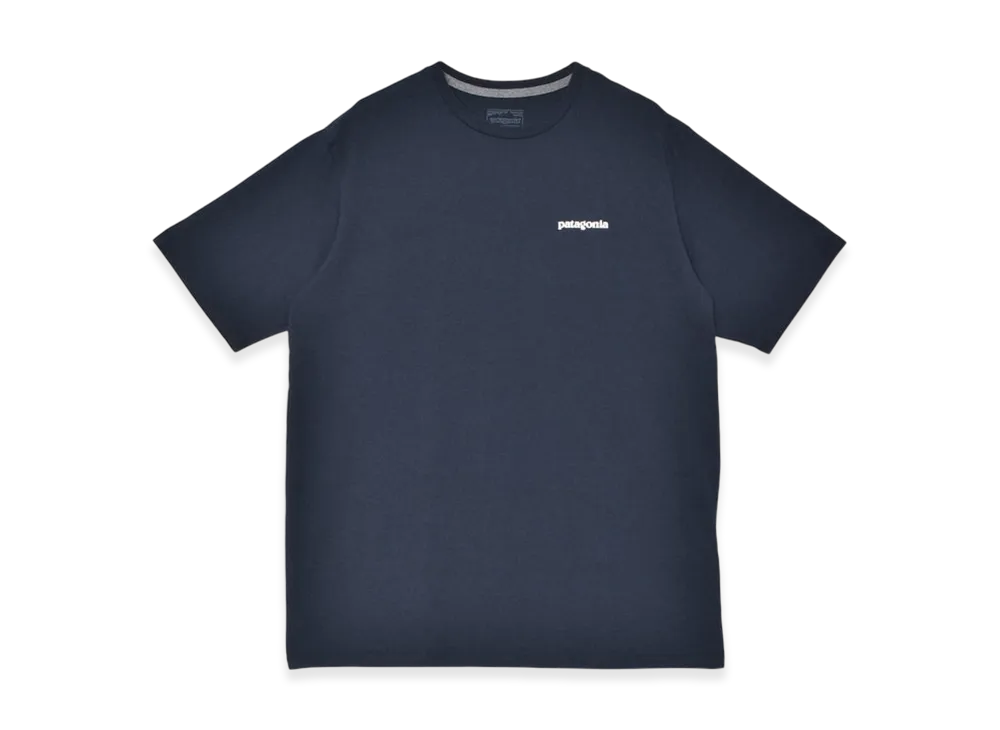 Patagonia P-6 Logo Responsibili T-Shirt "New Navy"