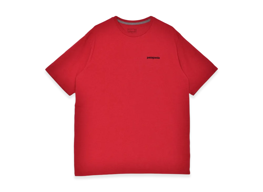 Patagonia P-6 Logo Responsibili T-Shirt "Amanita Red"