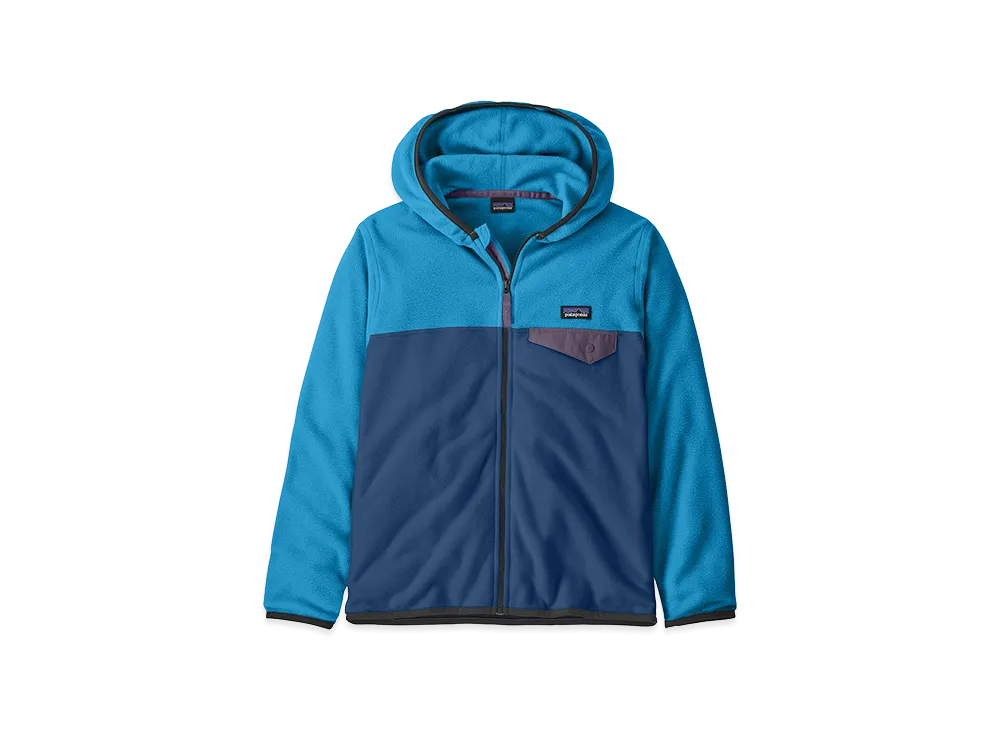Patagonia Kids Micro D Snap-T Jacket "Clement Blue"