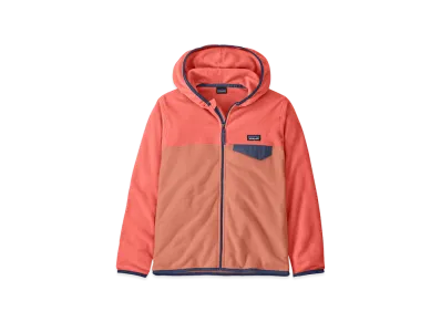 Patagonia Kids Micro D Snap-T Jacket "Moment Pink"