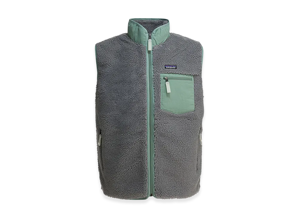 Patagonia "Classic Retro-X Fleece" Sleeveless Jacket "Gray"