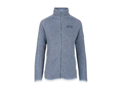 Patagonia Women's "Better Sweater" Zippered Sweatshirt "Light Blue"