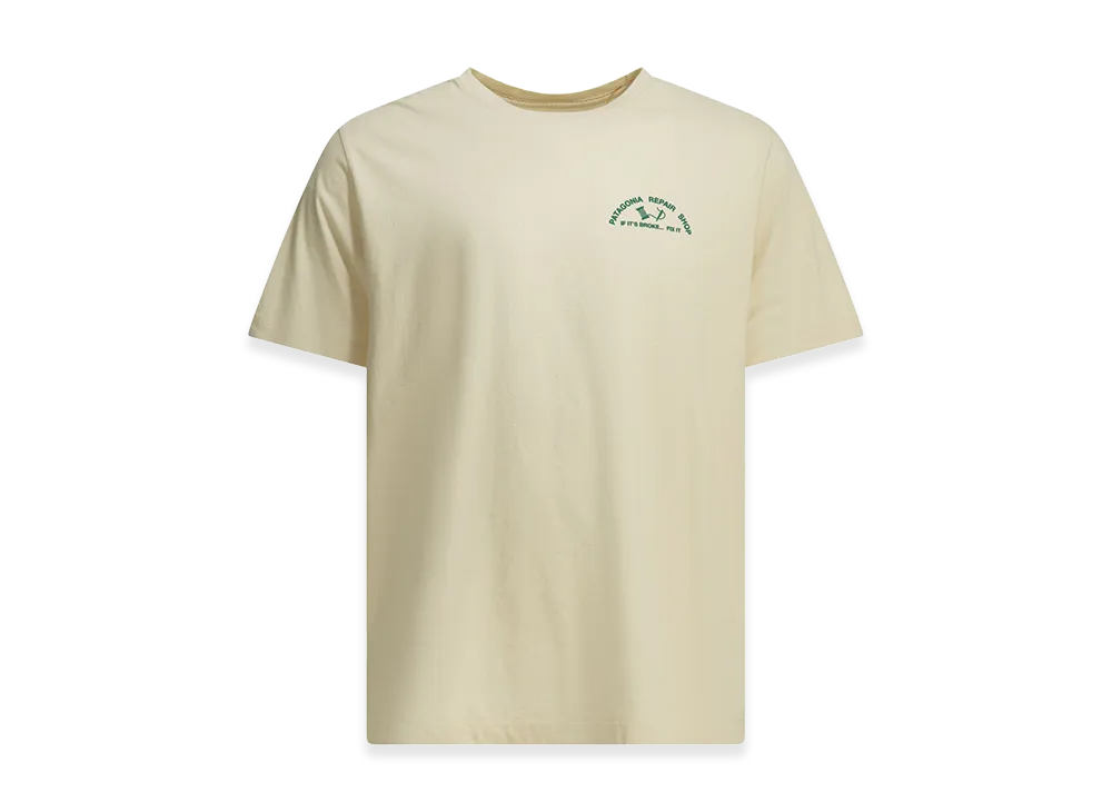 Patagonia "Repair Shop" Crewneck T-Shirt "White"