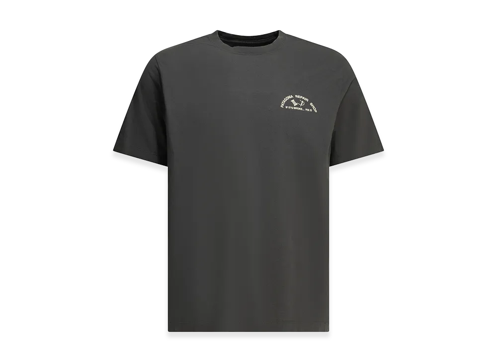 Patagonia "Repair Shop" Crewneck T-Shirt "Black"