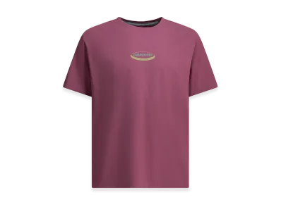 Patagonia "'95 Oval Logo" Crew-Neck T-Shirt "Fuchsia"