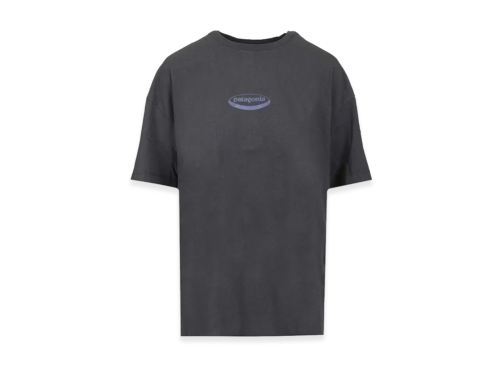 Patagonia Women's Oval Logo T-Shirt "Blue"