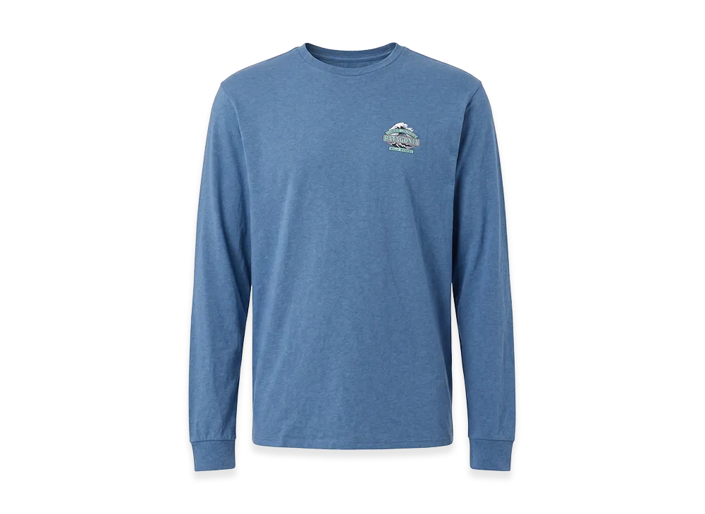 Patagonia Long Sleeve T-Shirts "Blue"