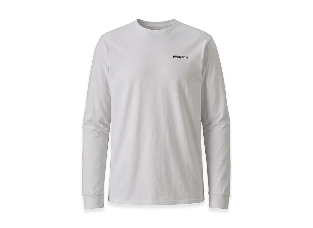 Patagonia Long Sleeve T-Shirts "White"