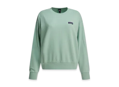 Patagonia Women's "Daily Crew" Crewneck Sweatshirt "Light Blue"