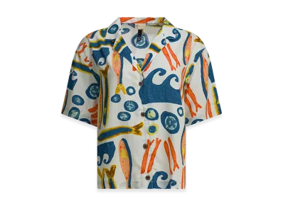Patagonia Women's "Tidal Threads" Shirt "Beige"
