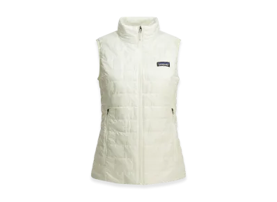 Patagonia Women's "Nano Puff" Sleeveless Jacket "Gray"