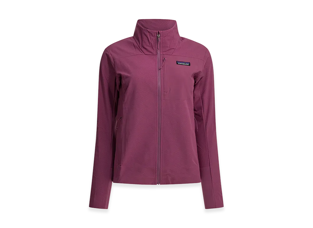 Patagonia Women's "R1 Crossstrata" Windbreaker Jacket "Fuchsia"