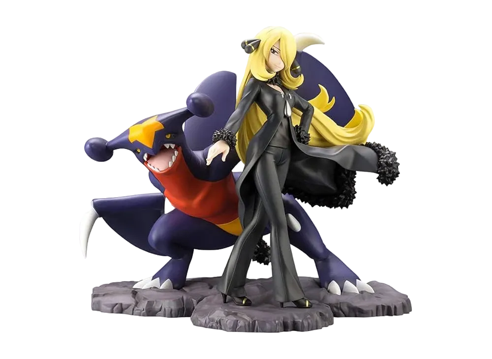 KOTOBUKIYA ARTFX J Cynthia with Garchomp