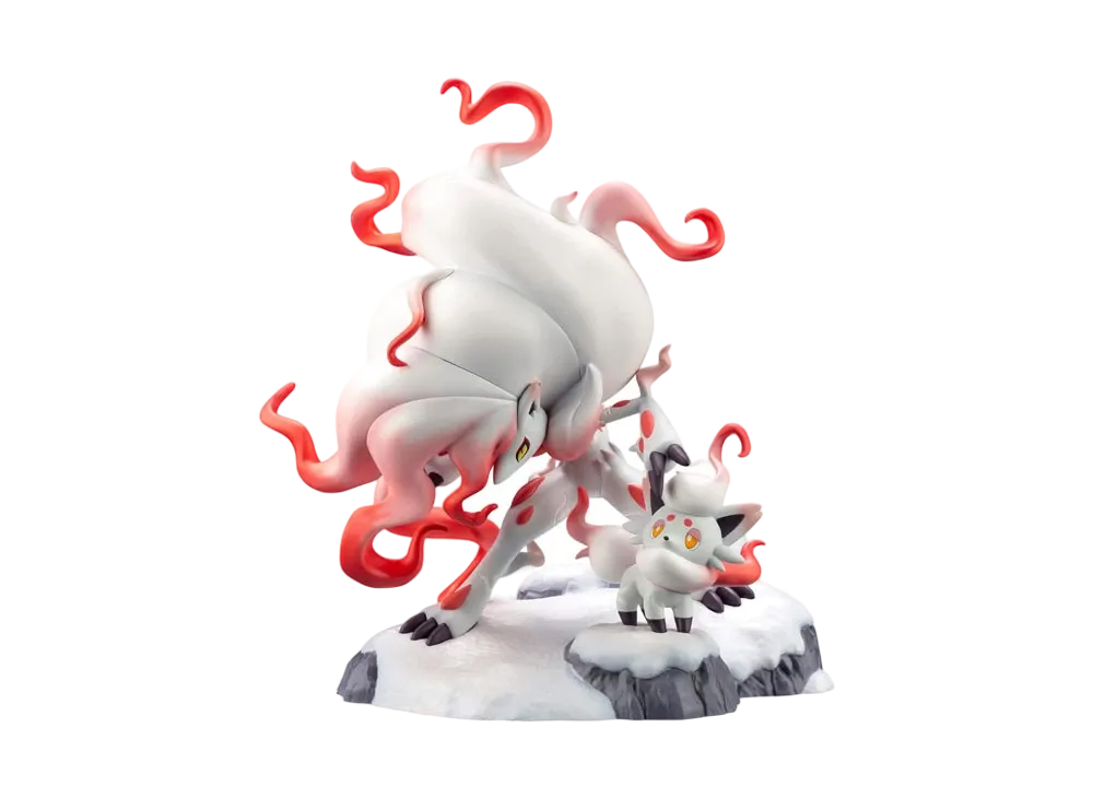 Pokemon Center Original Figure Hisuian Zorua & Hisuian Zoroark