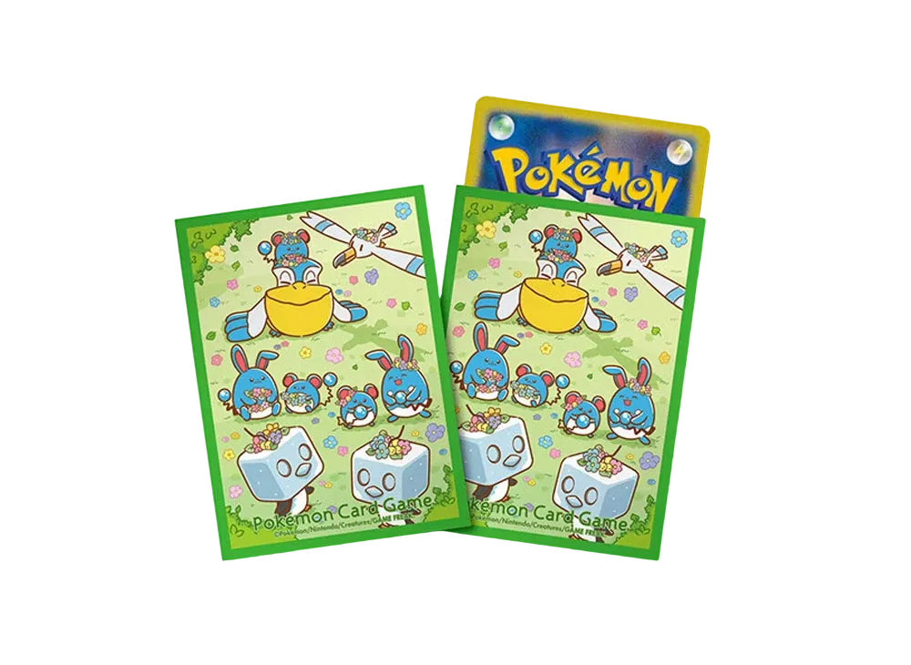 Pokemon Card Game Deck Shield Flower Crown and Marills