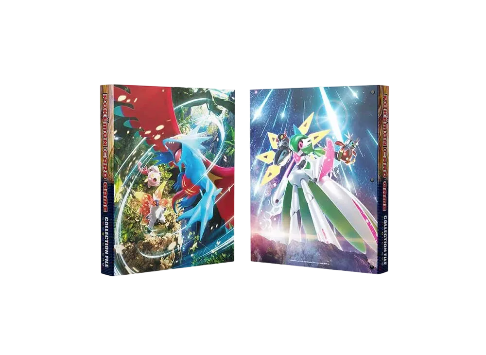 Pokemon Card Game Roaring Moon & Iron Valiant Collection File