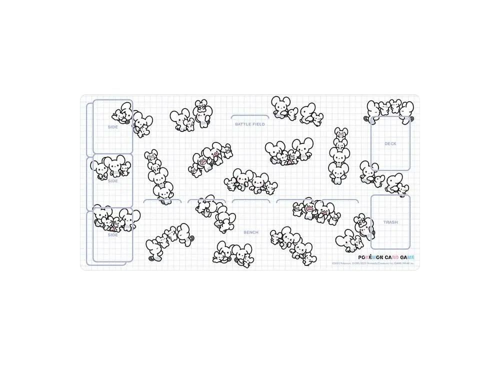 Pokemon Card Game Rubber Playing Mat Maushold