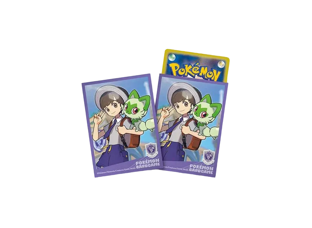 Pokemon Card Game POKEMON TRAINERS Florian & Sprigatito Card Sleeves