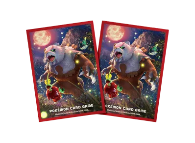 Pokemon Card Game Ursaluna Bloodmoon Card Sleeves