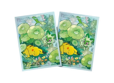 Pokemon Card Game Pikachu&Sprigatito Card Sleeves