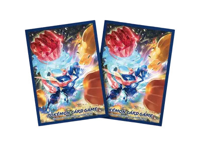Pokemon Card Game Fighting Energy Terastal Greninja Premium Gloss Card Sleeves