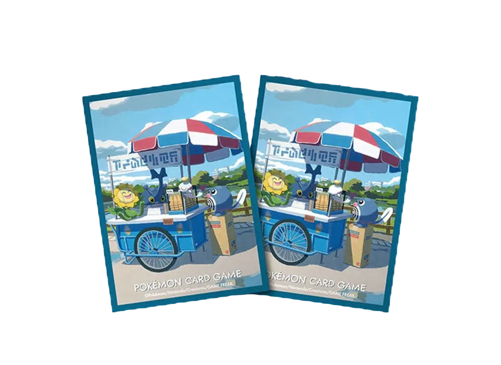 Pokemon Card Game Poliwag & Sunflora & Heracross & Chimecho Card Sleeves