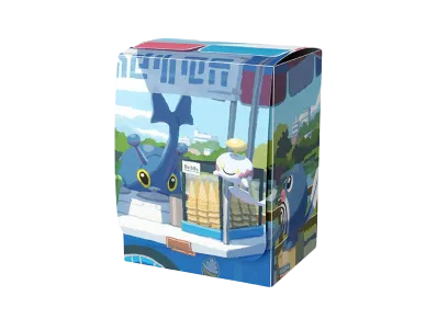 Pokemon Card Game Poliwag & Sunflora & Heracross & Chimecho Deck Case