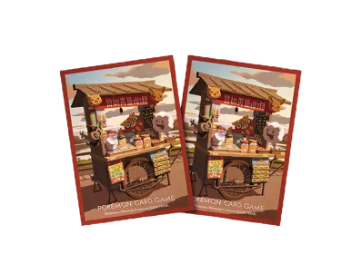 Pokemon Card Game Darumaka & Litwick & Swirlix & Phantump Card Sleeves