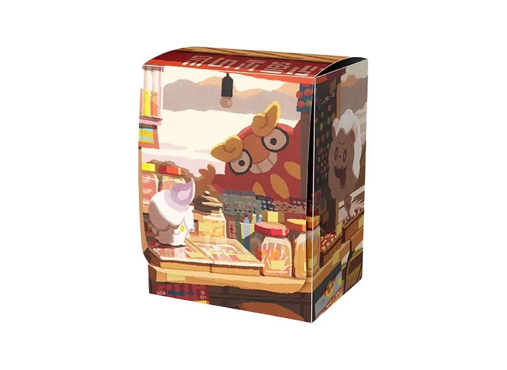 Pokemon Card Game Darumaka & Litwick & Swirlix & Phantump Deck Case