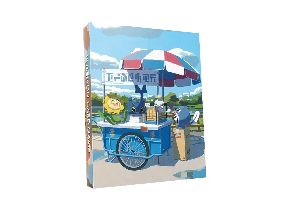 Pokemon Card Game Summer Pokemons 4pockets Collection File