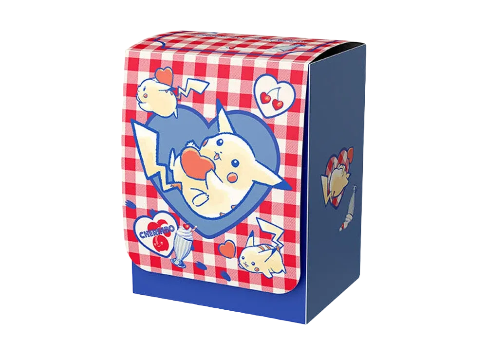 Pokemon Card Game Deck Case Pikachu And Heart