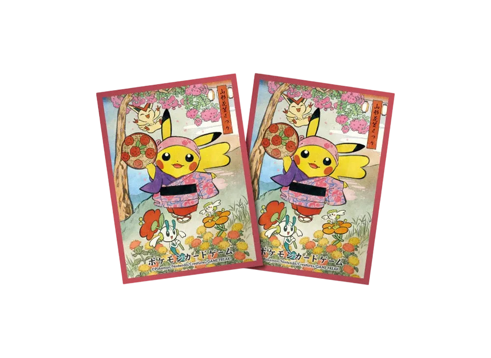 Pokemon Card Game Deck Shield Hanagasa Festival Play Pikachu