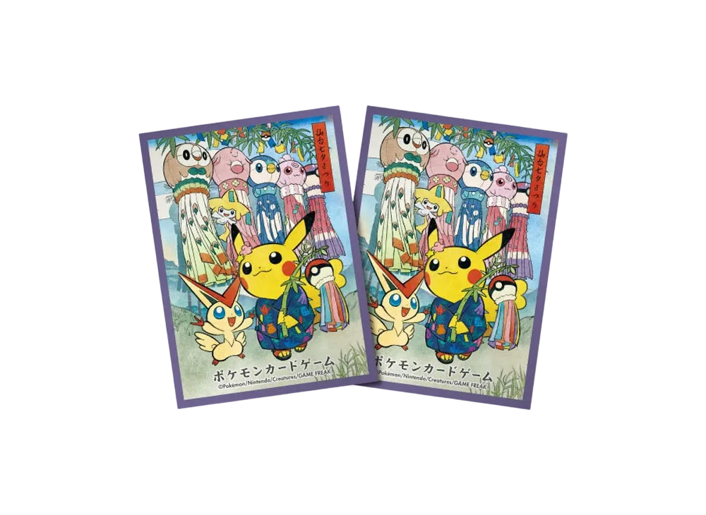 Pokemon Card Game Deck Shield Tanabata Festival Play Pikachu