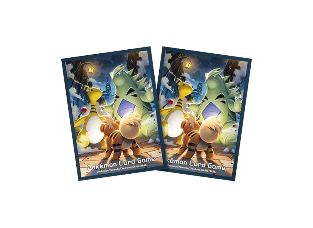 Pokemon Card Game Deck Shield Growlithe & Tyranitar & Ampharos