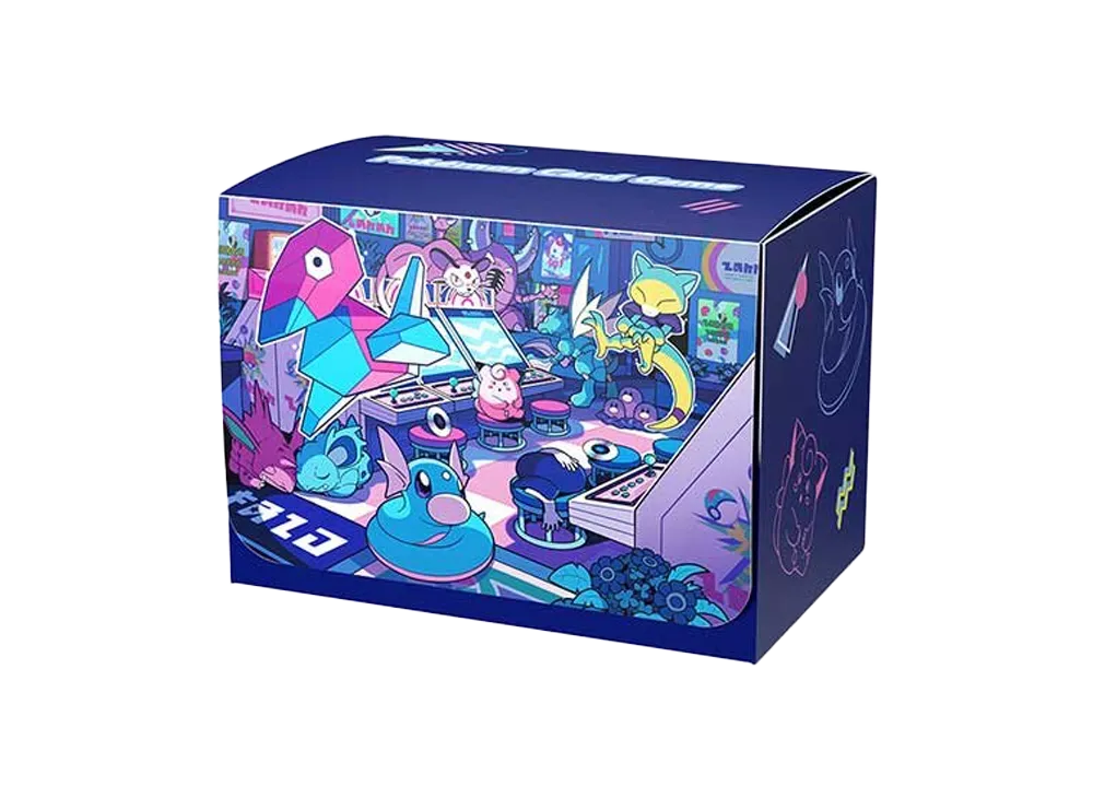 Pokemon Card Game Deck Case Night Arcade