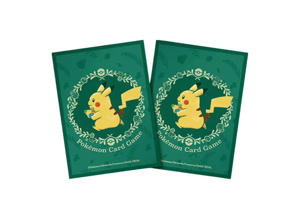 ポケモンカードゲーム デッキシールド ピカチュウときのみ
