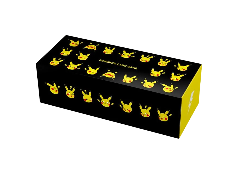 Pokemon Card Game Long Card Box Pikachu & Lightning