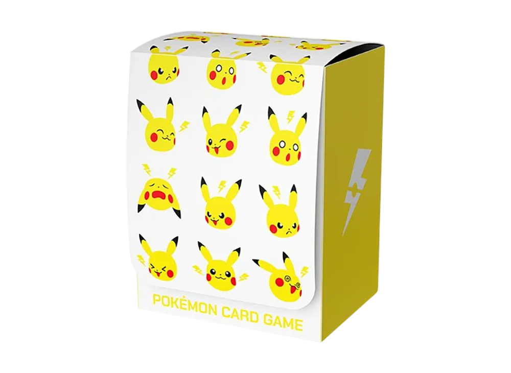 Pokemon Card Game Deck Case Pikachu & Lightning