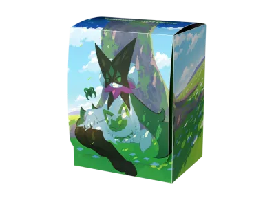 Pokemon Card Game Deck Case Sleeping Sprigatito & Meowscarada