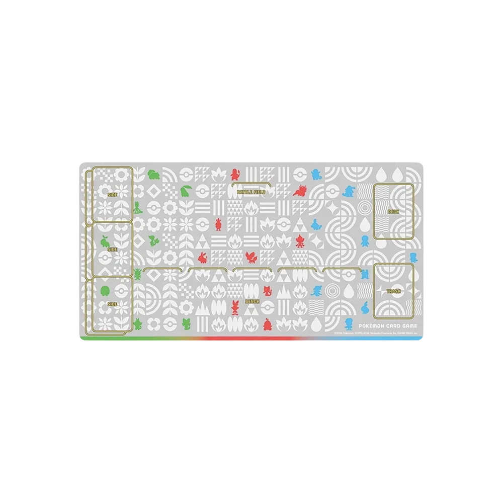 Pokemon Card Game Rubber Play Mat First Partner Pokemon