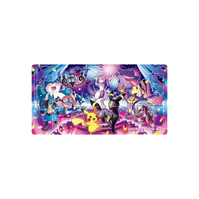 Pokemon Card Game Rubber Play Mat Celebrate Together Night