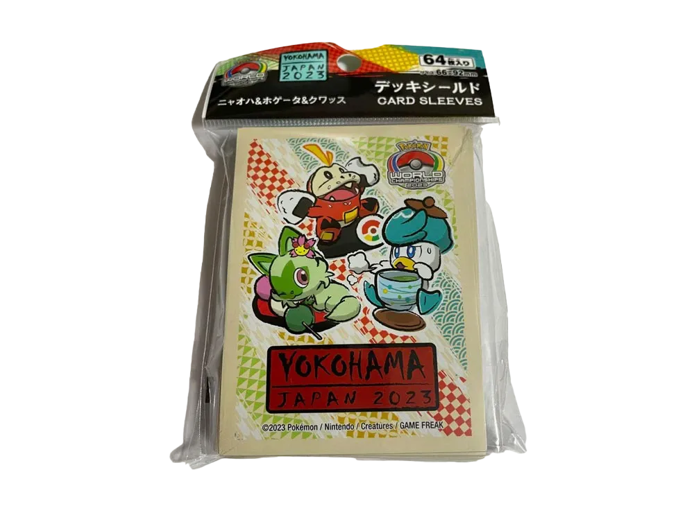 Deck Shield Sprigatito & Fuecoco & Quaxly Pokemon World Championships 2023