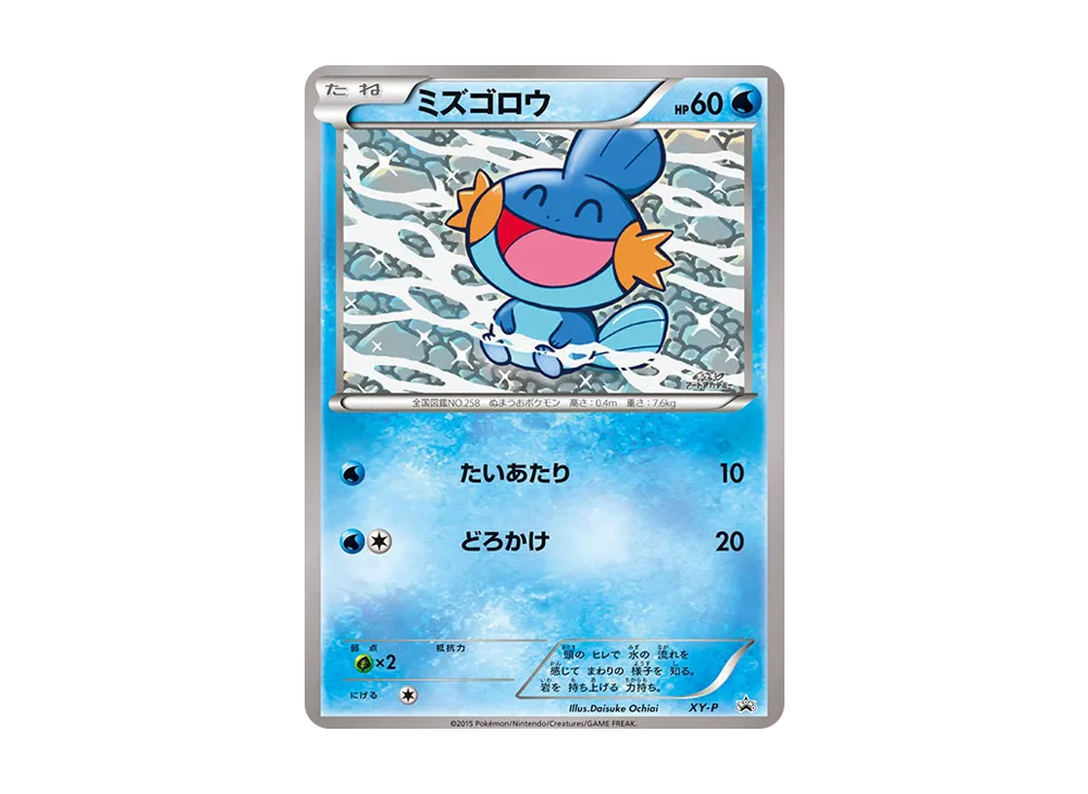 ポケカ ミズゴロウ 限定プロモ ポケモンカード タケシのミズゴロウ